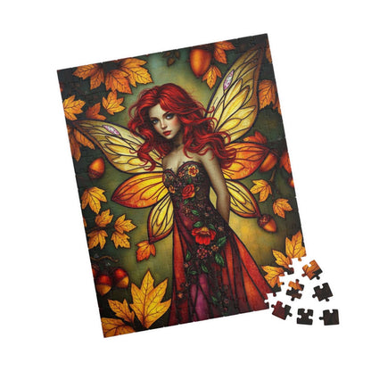 Autumn Fairy Tale Puzzle - Magical Artwork for Unique Home Decor, Gift for Puzzle Lovers, Family or Solo Activity, Brain Teaser