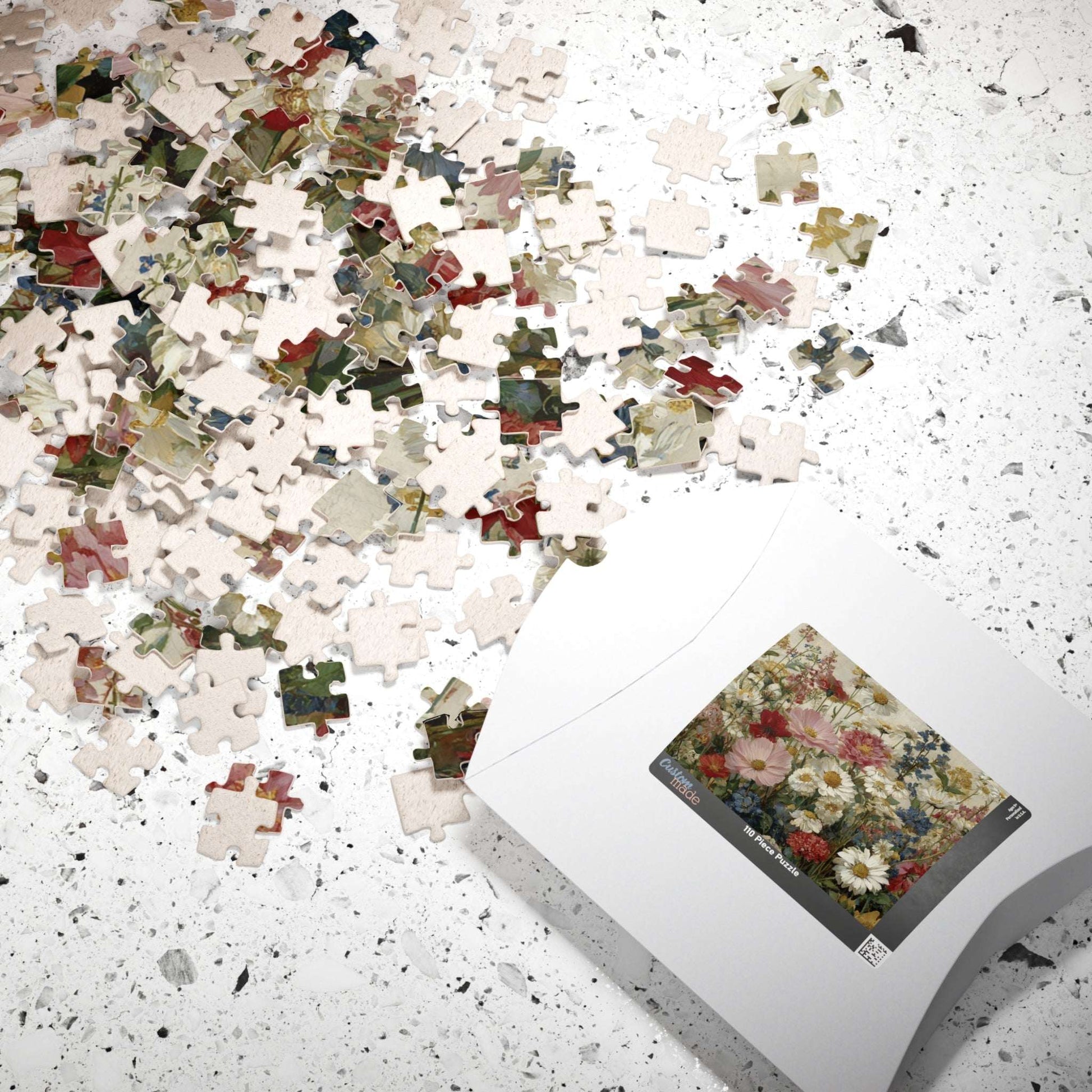 Wildflower Meadow Jigsaw Puzzle — Vintage Floral