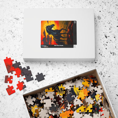 Majestic Horse Jigsaw Puzzle Game for Adults, Horse Lover Gift for Friend Animal Enthusiast, Equestrian Art, Family Bonding, Mental Exercise Puzzle The Puzzle Chest