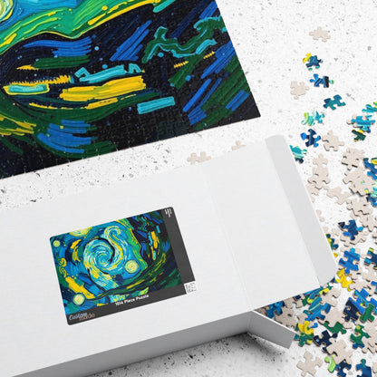 Starry Night Abstract Art Jigsaw Puzzle Puzzle The Puzzle Chest