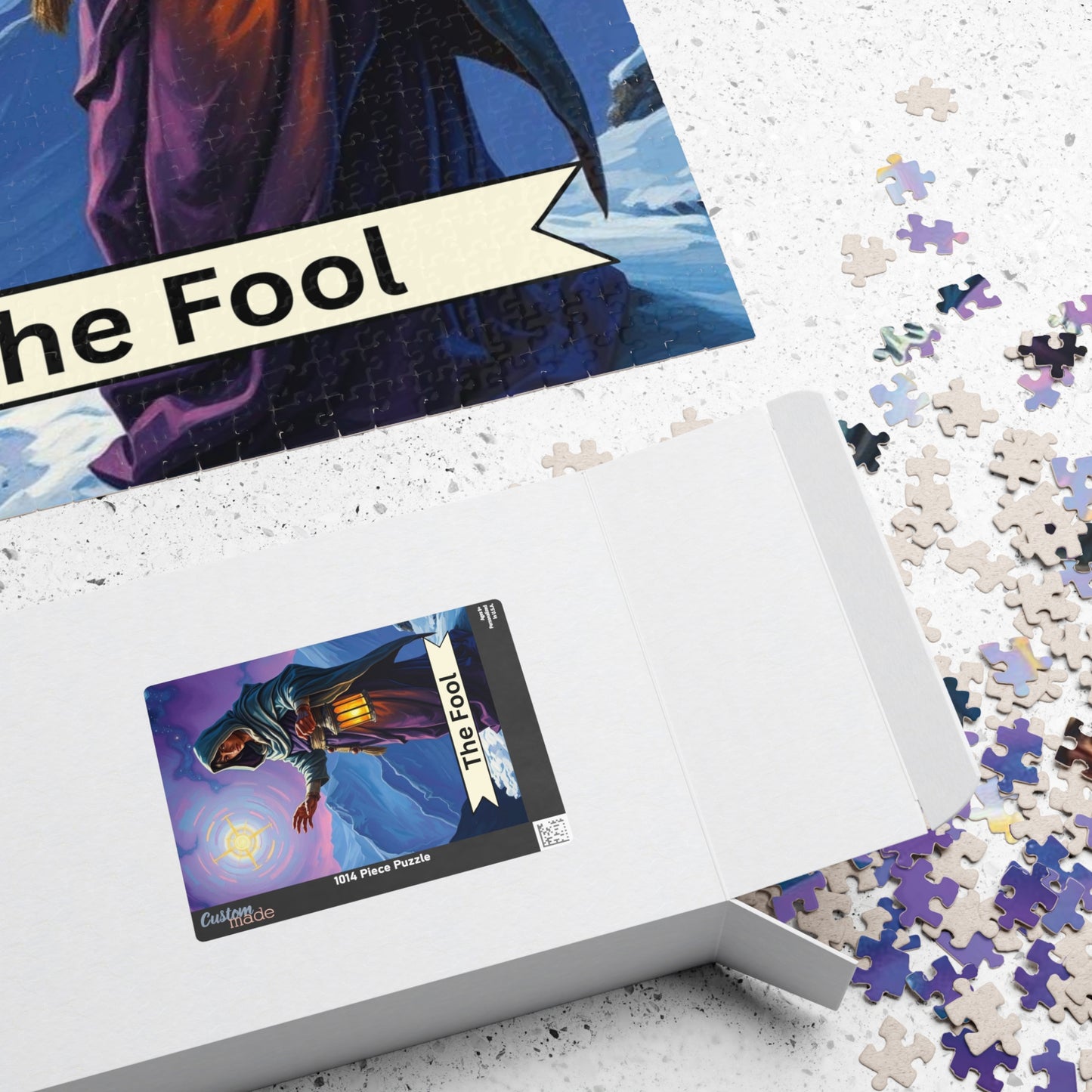 The Fool Tarot Puzzle: Mystical Meditation Jigsaw Puzzle