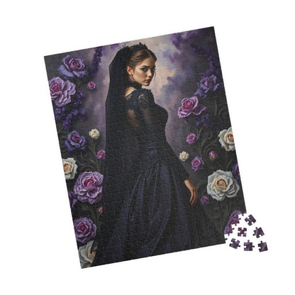 Dark Elegance Art Puzzle, Gothic Puzzle, Puzzle Gift for Adults, Unique Home Décor, Family Game Night, 110-1014 Pieces Puzzle The Puzzle Chest