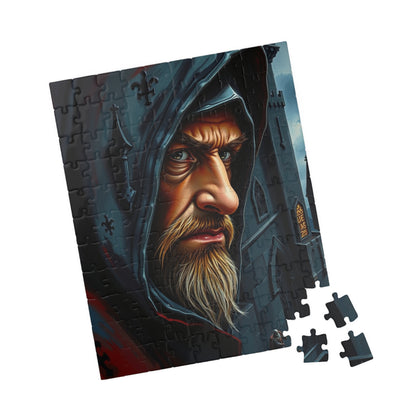 Mystical Wizard Puzzle - Enigmatic Art for Puzzle Lovers, Unique Gift for Adults, Fantasy Decor, Family Fun, Brain Teaser, Holiday Activity Puzzle The Puzzle Chest