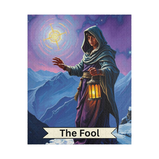 The Fool Tarot Puzzle: Mystical Meditation Jigsaw Puzzle