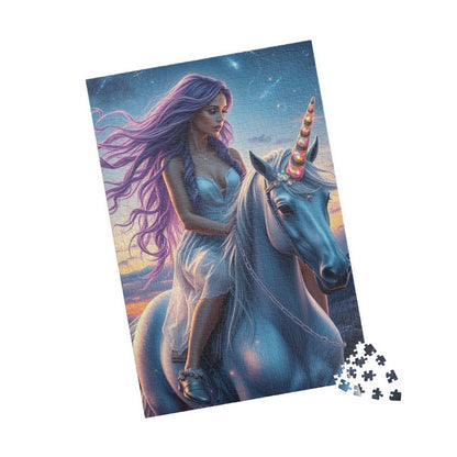 Magical Unicorn Puzzle - Fun and Enchanting, Perfect for Family Time or Solo Fun, Creative Gift for Friend, Fantasy Lover, Puzzle Enthusiast