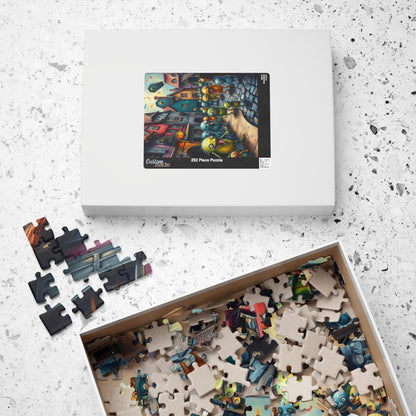 Midnight Parade Monster Puzzle, 110, 252, 520-piece Jigsaw for Fun Home Activity, Unique Gift for Adults, Family Game Night, Halloween
