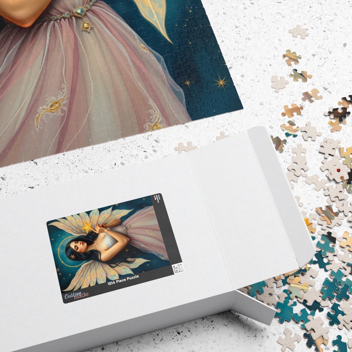 Whimsical Fairy Puzzle, Enchanting Jigsaw Game for All Ages, Perfect Gift for Birthdays, Family Gatherings, Cozy Nights In, Quiet Leisure