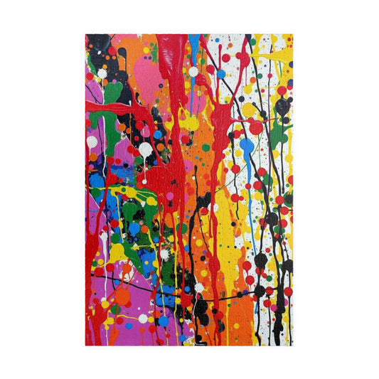 Colorful Abstract Art Puzzle for Family Activity or Solo Fun, Creative Puzzle Lover Gift for Adults, Mental Exercise for Seniors 1014 pcs (Vertical) Puzzle The Puzzle Chest