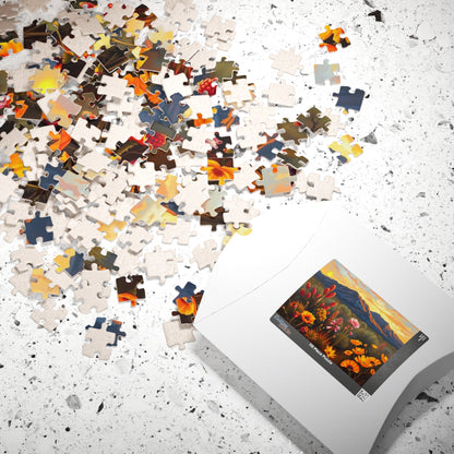 Nature Landscape Puzzle, 110-1014 Piece Mountain View Jigsaw Game, Mindfulness Activity, Gift for Nature Lover, Family Game Night Indoor Fun Puzzle The Puzzle Chest