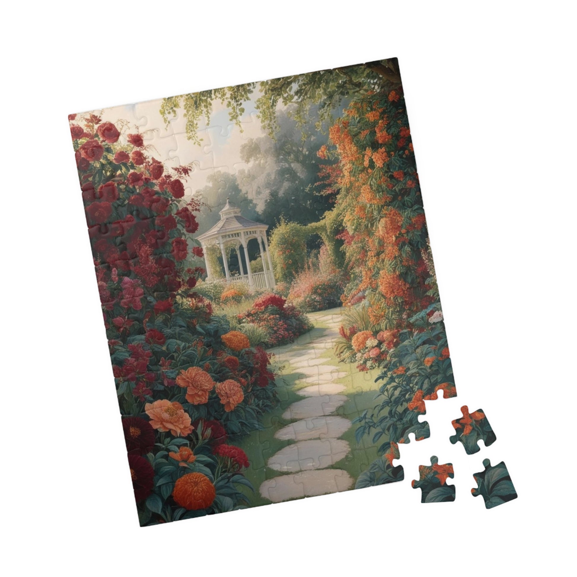 Garden Path Puzzle, 110-1014 Piece Relaxing Jigsaw Game for Nature Lovers, Perfect Gift for Adults, Fun Family Game Night, Cozy Expectation Puzzle The Puzzle Chest