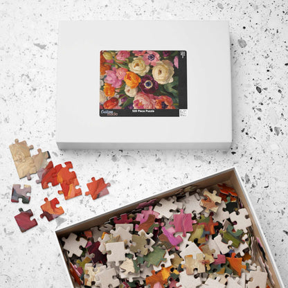 Vintage Floral Bouquet Puzzle | 110-1014 Piece Jigsaw