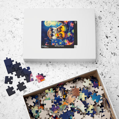 Cute Otter Jigsaw Puzzle with Jellyfish - Fun Family Activity, Perfect for Adults, Best Gift for Animal Lovers, Unique Brain Teaser Puzzle The Puzzle Chest