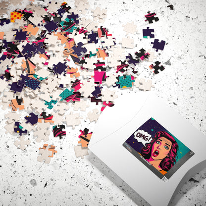 OMG! Pop Art Puzzle - Colorful 110-1014 Piece Jigsaw Fun Gift for Adult, Home Entertainment Family Bonding Game Night, Stress Relief Puzzle The Puzzle Chest