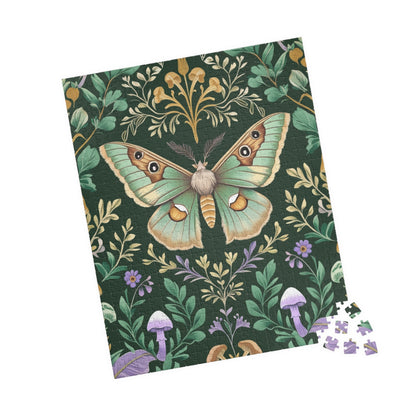 Vintage Butterfly Jigsaw Puzzle, 110-1014 Piece Blossoms and Vines Floral Artwork Jigsaw, Fun Family Activity, Unique Hobby Gift, Relaxing