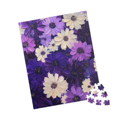 Purple Daisy Floral Puzzle 110-1014 Piece | Floral Jigsaw Puzzle