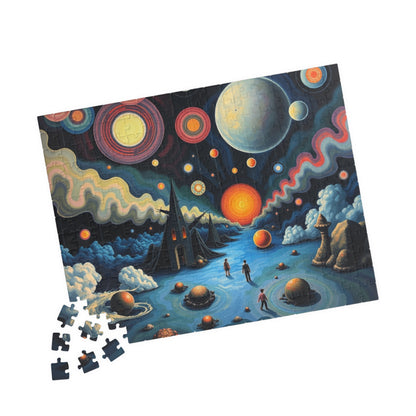 Cosmic Adventure Puzzle | Space Art Jigsaw for Adults | Relaxing Activity, Gift for Fantasy Lover Puzzle Enthusiast, Family Fun Puzzle The Puzzle Chest