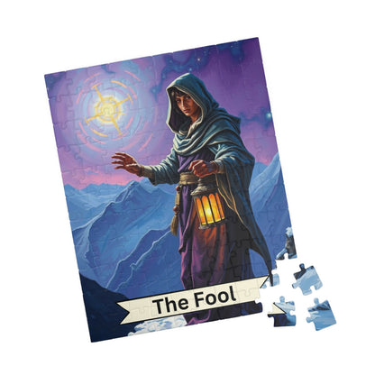 The Fool Tarot Puzzle: Mystical Meditation Jigsaw Puzzle
