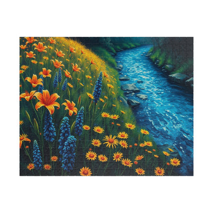 Scenic Nature Puzzle, Landscape Jigsaw Game for Adults, Gift for Friend, Nature Lover Present, Family Fun Indoor Activity, Mindfulness 520 pcs (Horizontal) Puzzle The Puzzle Chest