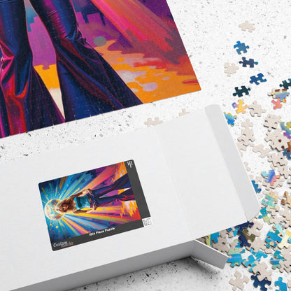 Disco Vibe Jigsaw Puzzle - 110 to 1014 Pieces, Retro Artwork Pop Art, Perfect Gift for Nostalgia Lovers, Party Entertainment, Family Fun Puzzle The Puzzle Chest