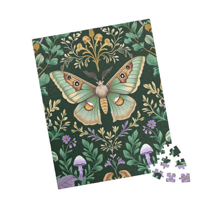 Vintage Butterfly Jigsaw Puzzle, 110-1014 Piece Blossoms and Vines Floral Artwork Jigsaw, Fun Family Activity, Unique Hobby Gift, Relaxing