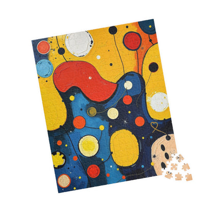 Colorful Abstract Puzzle - Modern Art Jigsaw Game Puzzle The Puzzle Chest
