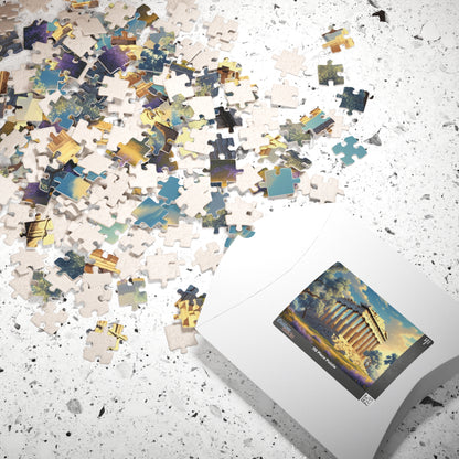 The Parthenon Jigsaw Puzzle - Athens Landmark, 110, 252, 520, 1014-piece Game Ideal for Game Nights, Solo Fun, Gift for Friends Puzzle The Puzzle Chest