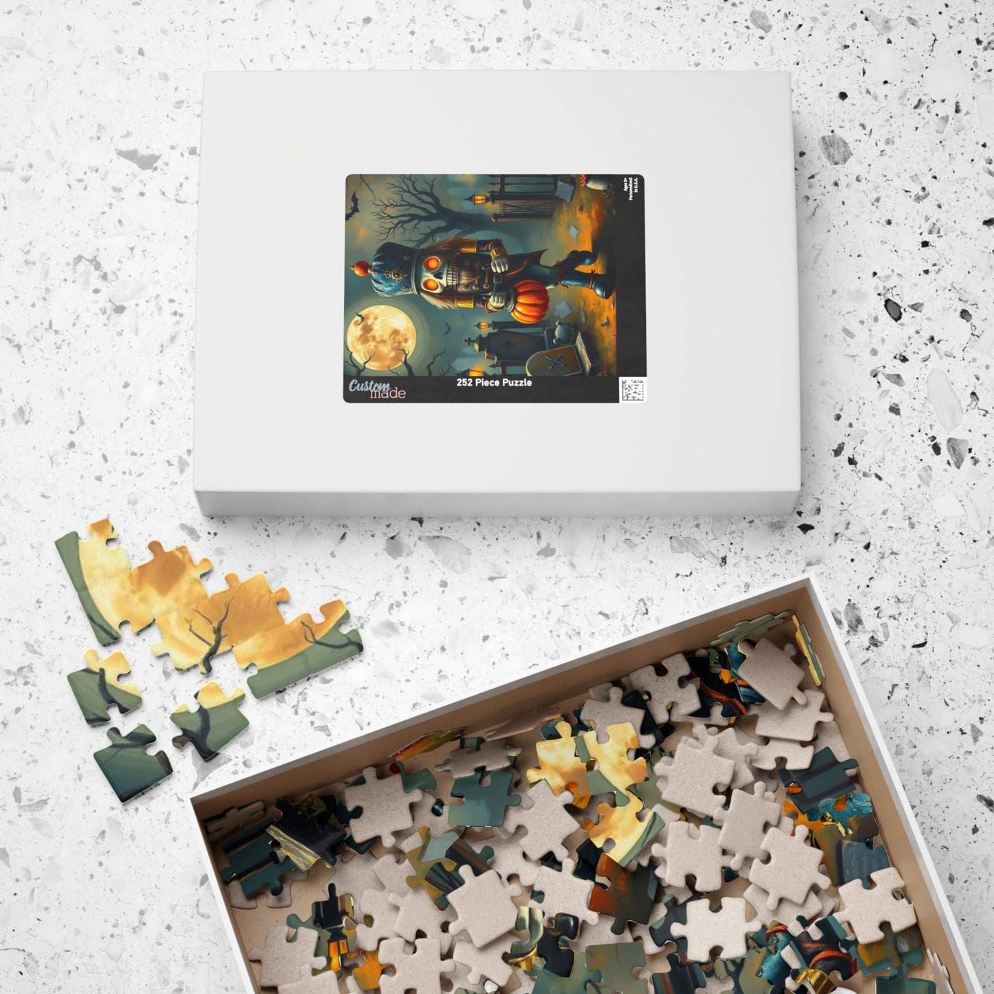 Nutcracker Midnight March - Spooky Halloween Puzzle, 110, 252, 520, 1014-piece Jigsaw Fun Family Activity, Holiday Birthday Gift for Friend Puzzle The Puzzle Chest