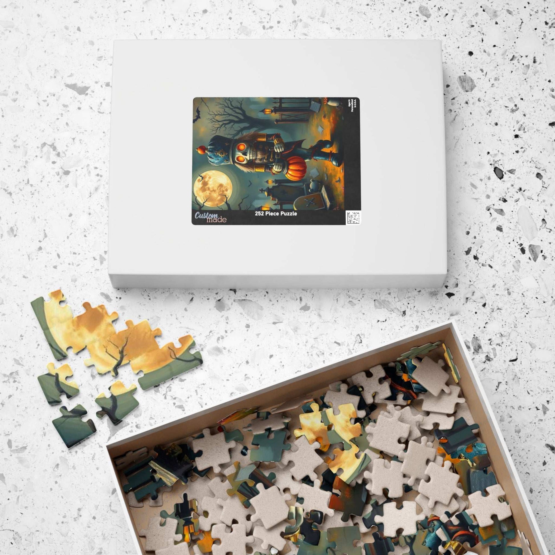 Nutcracker Midnight March - Spooky Halloween Puzzle, 110, 252, 520, 1014-piece Jigsaw Fun Family Activity, Holiday Birthday Gift for Friend Puzzle The Puzzle Chest