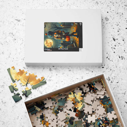 Nutcracker Midnight March - Spooky Halloween Puzzle, 110, 252, 520, 1014-piece Jigsaw Fun Family Activity, Holiday Birthday Gift for Friend Puzzle The Puzzle Chest