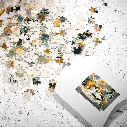 Golden Afternoon Cat – Fauvist Animal Art Puzzle with Sunny Room Scene, Matisse-Inspired Design Puzzle The Puzzle Chest