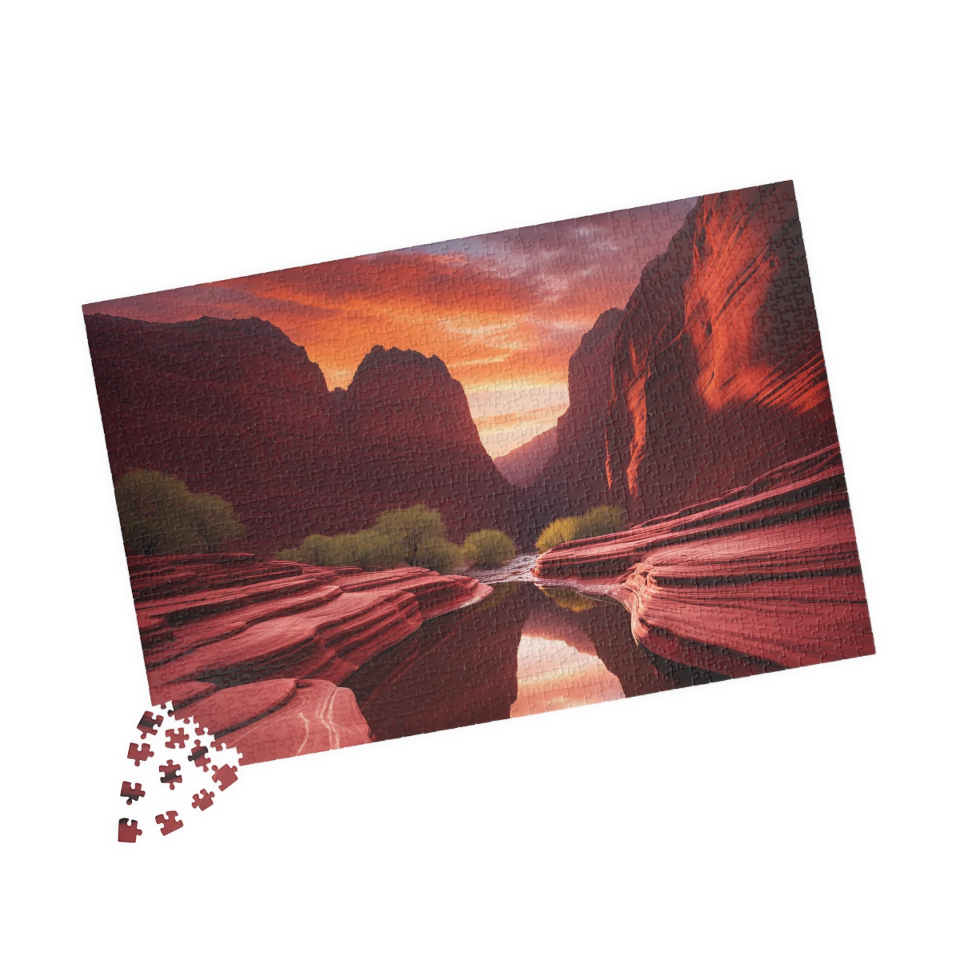 Stunning Sunset Puzzle for Adult, 110-1014 Piece Jigsaw for Family Fun Game, Relaxing Friend Gift for Nature Lover, Ideal for Cozy Nights In Puzzle The Puzzle Chest