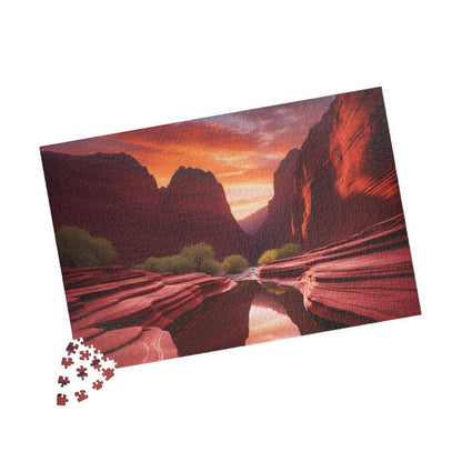 Stunning Sunset Puzzle for Adult, 110-1014 Piece Jigsaw for Family Fun Game, Relaxing Friend Gift for Nature Lover, Ideal for Cozy Nights In Puzzle The Puzzle Chest