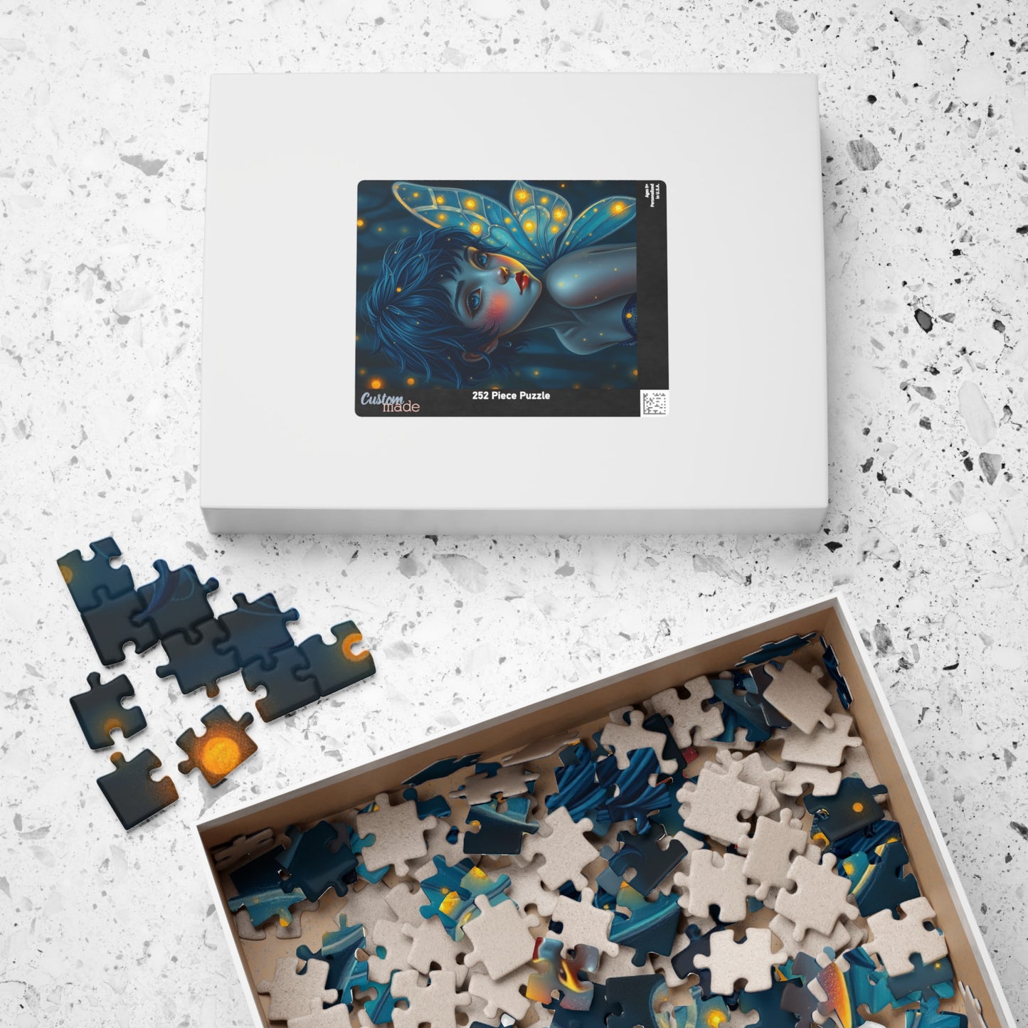 Fairy Fantasy Puzzle - 110, 252, 520, 1014-piece, Enchanting Home Entertainment, Gift for Puzzle Lovers, Magical Art, Fantasy Themed Puzzle