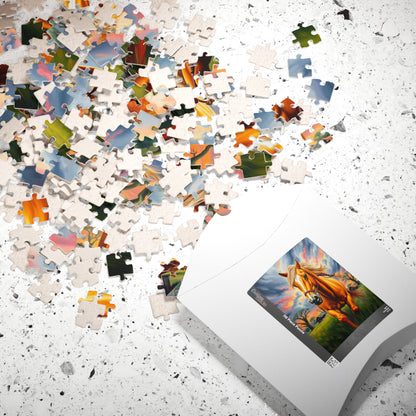 Horse Lover's Puzzle, 110-1014 Piece Jigsaw Game for Adults, Perfect Gift for Equine Enthusiasts, Family Fun, Home Entertainment, Horsey Art Puzzle The Puzzle Chest