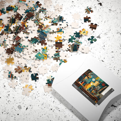 The Artist’s Cat – Matisse Inspired Jigsaw Puzzle, Animal Theme Studio Art Kitten Puzzle for Feline Lovers Puzzle The Puzzle Chest