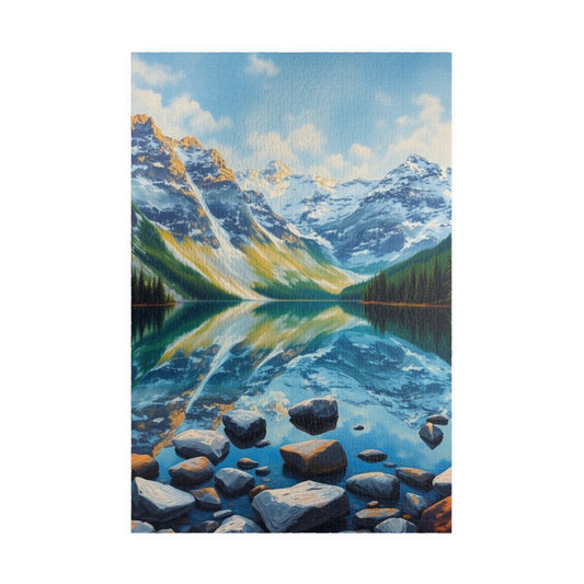 Stunning Nature Landscape Puzzle - 110, 252, 520, 1014-piece Jigsaw for Nature Lovers, Gift for Holidays, Family Fun, Home Decor 1014 pcs (Vertical) Puzzle The Puzzle Chest