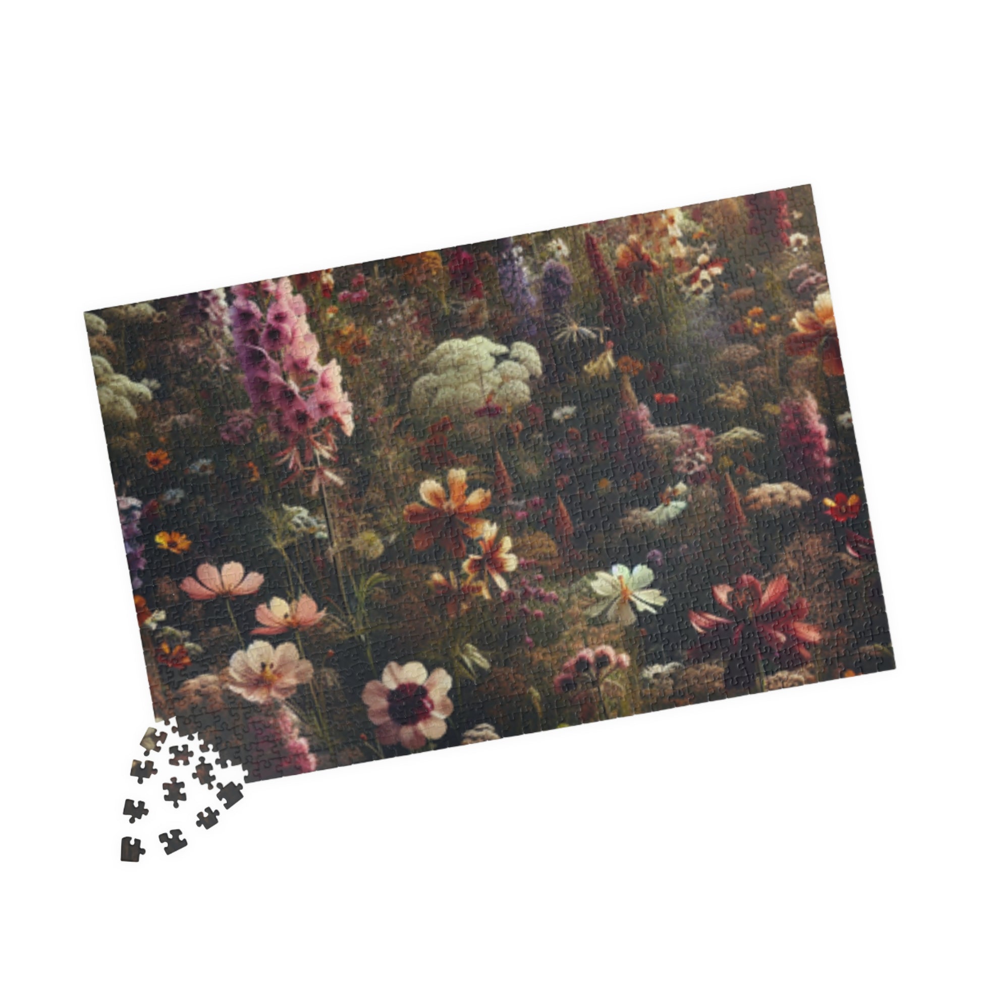 Wildflower Patch Puzzle, 110-1014 Piece Botanical Art Challenging Jigsaw, Tabletop Game for Quiet Family Time Activity, Puzzle Lover Gift Puzzle The Puzzle Chest