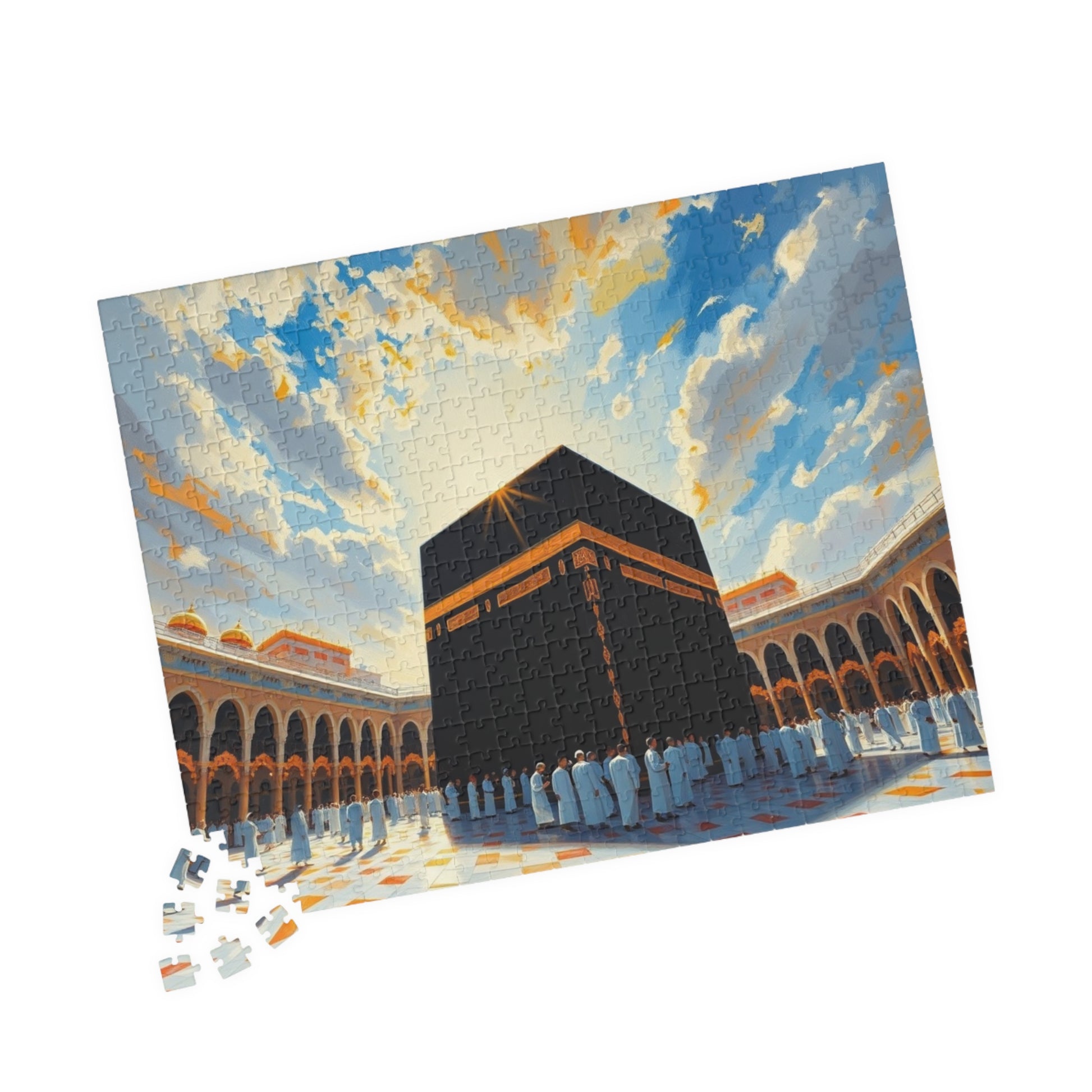 The Holy Kaaba in Mecca Puzzle, Famous Historical Religious Landmark, Islamic Faith-Based Jigsaw, Ramadan Eid Gift for Muslim Game Night Puzzle The Puzzle Chest