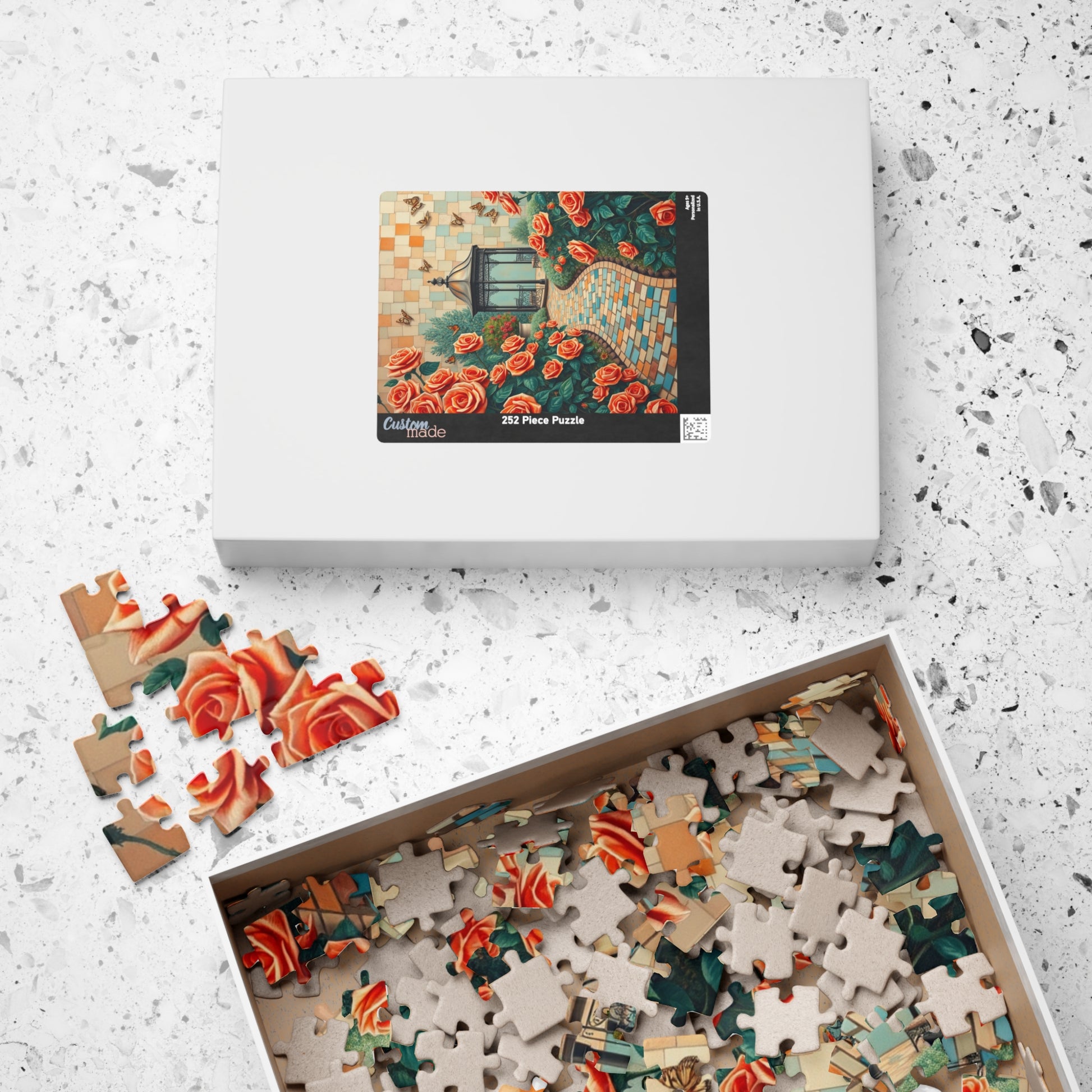 Serenity Garden Jigsaw Puzzle, Relaxing Activity for Adults, Gift for Garden Lovers, Home Entertainment, Mindfulness Activity Brain Teaser Puzzle The Puzzle Chest