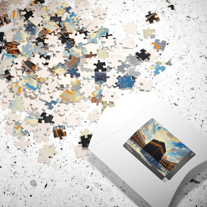 The Holy Kaaba in Mecca Puzzle, Famous Historical Religious Landmark, Islamic Faith-Based Jigsaw, Ramadan Eid Gift for Muslim Game Night Puzzle The Puzzle Chest