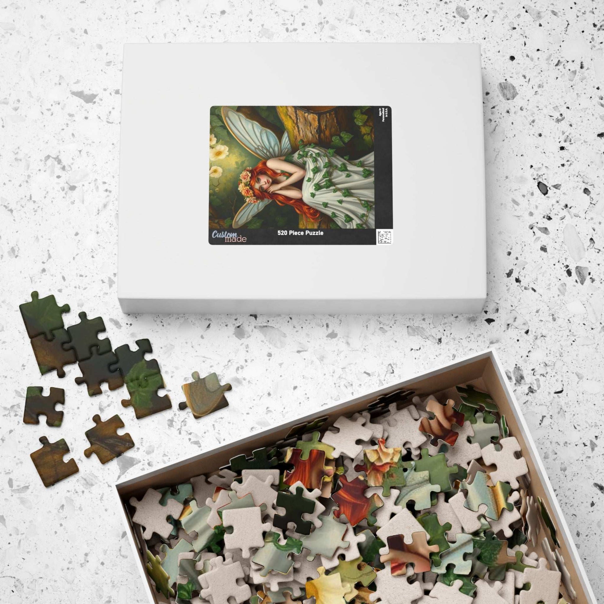 Moss and Memory Whimsical Fairy Puzzle - Enchanting 110-1014 Piece Jigsaw for Relaxation, Gift for Fantasy Lovers, Home Decor, Family Fun Puzzle The Puzzle Chest