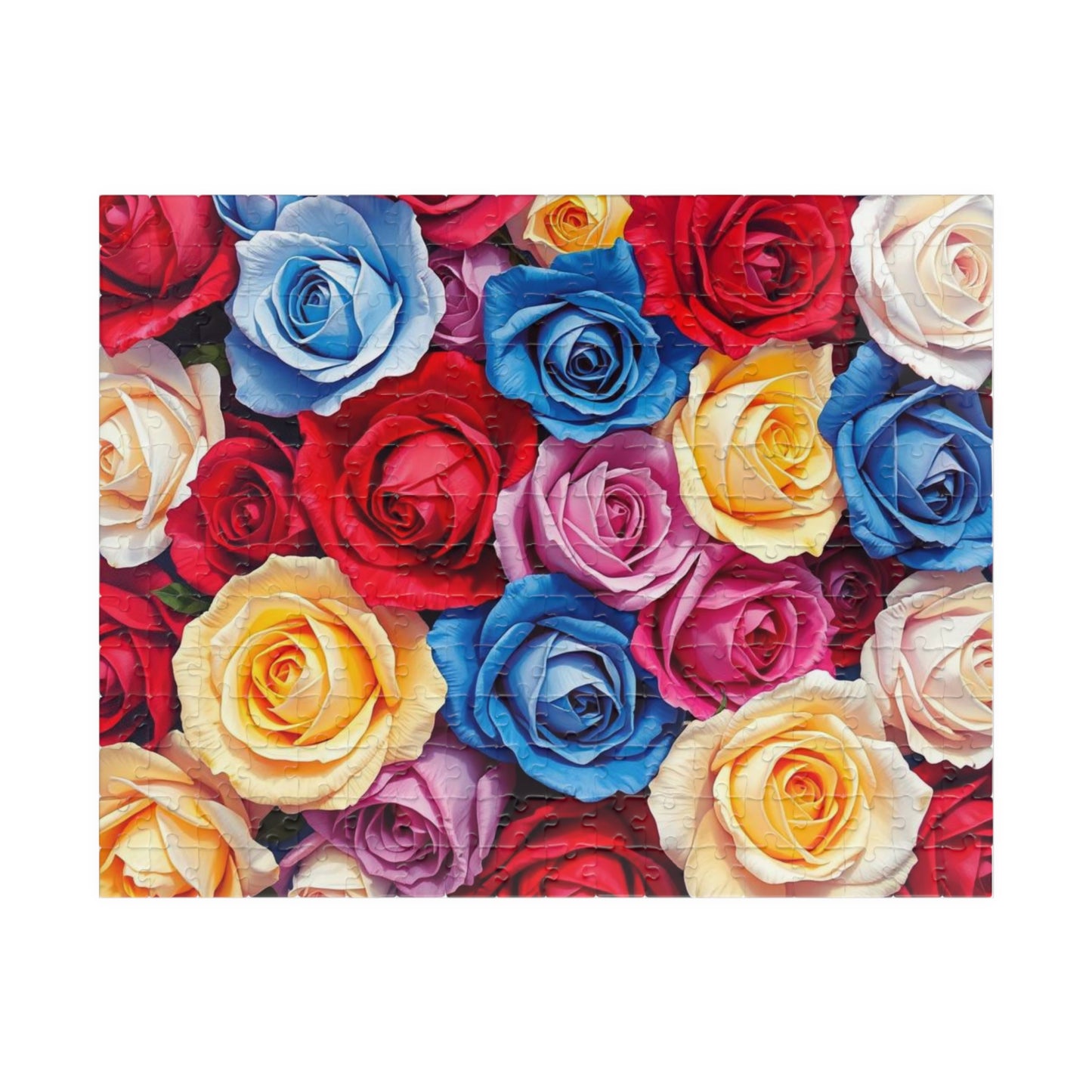 Beautiful Floral Rose Puzzle 1000 Piece Jigsaw Puzzle for Adults Perfect Gift for Family Bonding, Game Night, Flower Lovers, Mental Exercise 252 pcs (Horizontal) Puzzle The Puzzle Chest