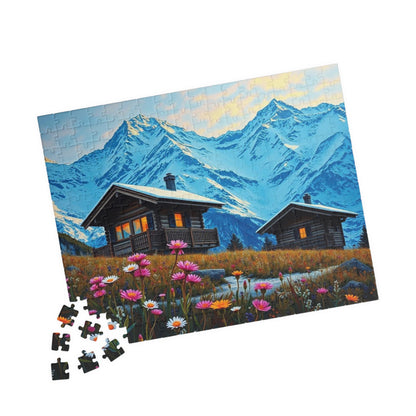 Scenic Mountain Puzzle | 110, 252, 520, 1014-piece | Family Activity, Gifts for Nature Lovers, Cozy Night In, Brain Teaser Fun, Puzzle The Puzzle Chest