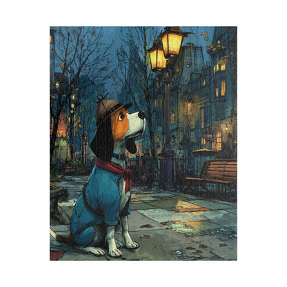 Dog Detective Jigsaw Puzzle - Animal Game, Dog Lover Gift, Family Game Night, Pet-Themed Puzzle for All Ages Puzzle The Puzzle Chest