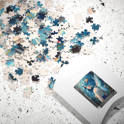 Ocean Whisperer Fairy Puzzle, 110 252 520 1014-piece Mythical Creature Jigsaw Game, Gift for Fairy Tale Lovers, Family Fun, Cozy Night In Puzzle The Puzzle Chest