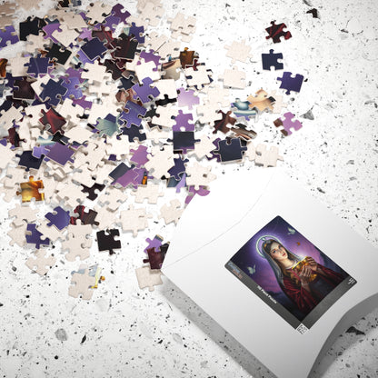 Radiant Priestess Puzzle, Enchanting Mythical Maiden 110-1014 Piece Jigsaw Game, Best Gift for Art Lovers, Family Fun, Home Decor, Unique Puzzle The Puzzle Chest
