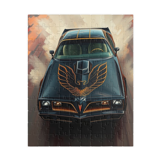 Classic Car Puzzle - Nostalgic Fun for Car Lovers, 1977 Trans Am Vintage Jigsaw Game Puzzle The Puzzle Chest