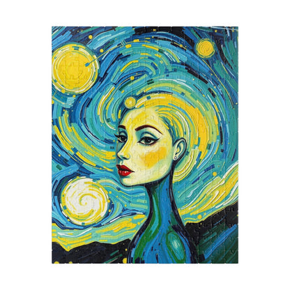 Artistic Woman-themed Puzzle, Colorful Abstract Puzzle for Art Lovers 252 pcs (Vertical) Puzzle The Puzzle Chest