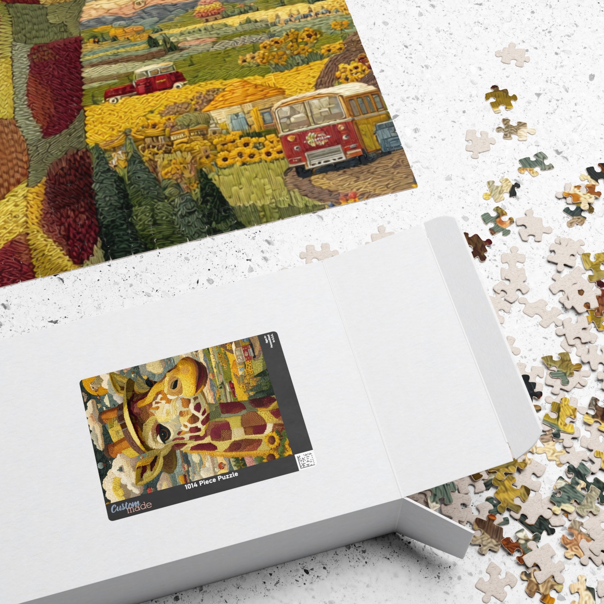 Giraffe Jigsaw Puzzle, Fun Family Activity, Gift for Friends, Home Decor, Relaxing Hobby, Puzzle Lovers Puzzle The Puzzle Chest