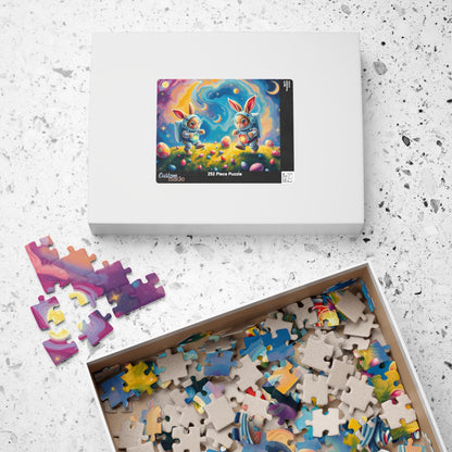 Space Bunny Jigsaw Puzzle - Whimsical Fun Family Activity or Solo Fun, Perfect Gift for Easter Puzzle The Puzzle Chest